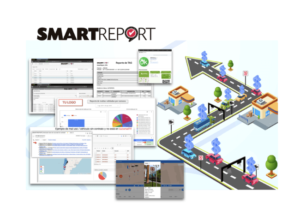 smartreport's fleet telematics solution utilising map matching