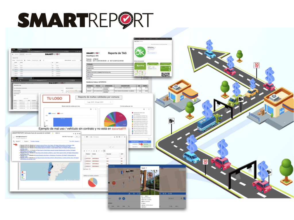 smartreport's fleet telematics solutions using map patching